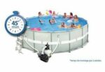 Intex Swimming Pool Ø 732 x 132 cm Frame Pool Set Ultra Rondo XTR 26340 - Image 2
