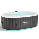 Arebos Whirlpool 190x120cm 2 Personen LED - Image 7