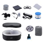 Arebos Whirlpool 190x120cm 2 Personen LED - Image 2