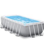 Intex 4M X 2M X 1.22M Prism Frame Rectangular Pool Set