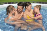 Bestway Steel Pro MAX Frame Pool-Set mit Filterpumpe Ø 366 x 100 cm, Holz-Optik (Mooreiche), rund - Image 8