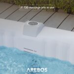 Arebos Whirlpool 185x185cm 6 Personen - Image 4