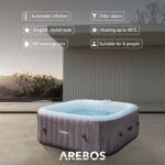 Arebos Whirlpool 185x185cm 6 Personen - Image 8