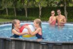 Bestway Steel Pro MAX Frame Pool-Set mit Filterpumpe Ø 366 x 100 cm, Holz-Optik (Mooreiche), rund - Image 10