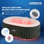 Arebos Whirlpool 190x120cm 2 Personen LED - Image 6