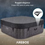 Arebos Whirlpool 185x185cm 6 Personen - Image 5