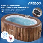 Arebos Whirlpool 190x120cm 2 Personen - Image 6